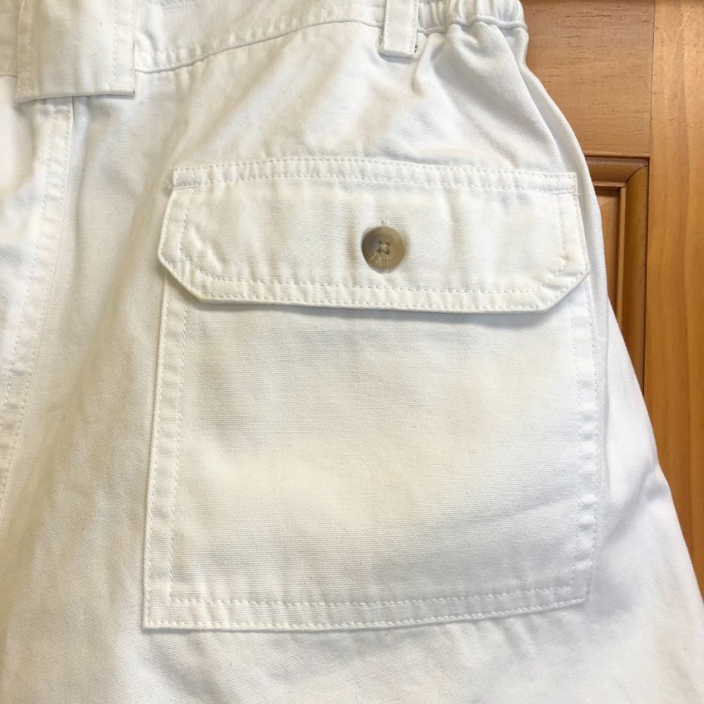 NWT Women's BIMINI BAY white Shorts Size 8 / Hiking Active Gear / Cargo Shorts - Picture 10 of 12